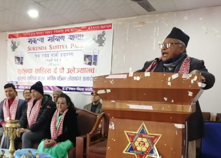 सुकुन्दालाई जिवीत बनाएकाले यस अभियानलाई निरन्तरता दिनुपर्छ : पुर्वशिक्षा मन्त्री कृष्ण गाेपाल श्रेष्ठ