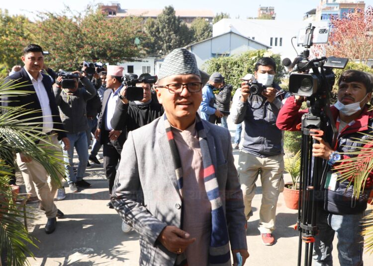 राष्ट्रिय प्रजातन्त्र पार्टी सरकार बाहिर रहने