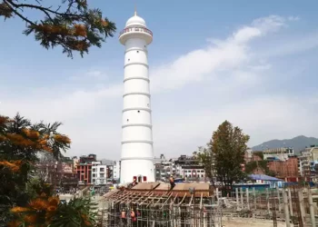 रोकिएको धरहरा पुनःनिर्माण अझै सुरु भएन