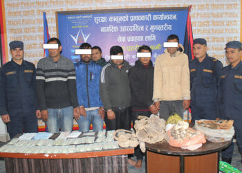 १३८ थान नक्कली नोट, बाघको हड्डी ५ किलोसहित हड्डी पक्राउ
