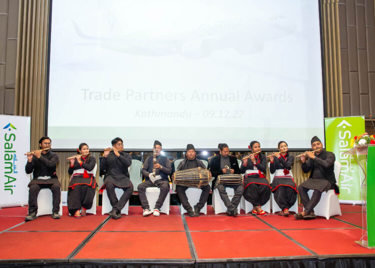 SalamAir celebrates their Nepali trade partners at the Agents Awards Night 2022.