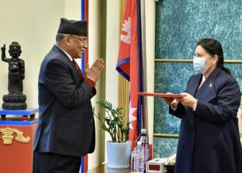 प्रचण्ड प्रधानमन्त्रीमा नियुक्त, शपथ सोमबार ४ बजे