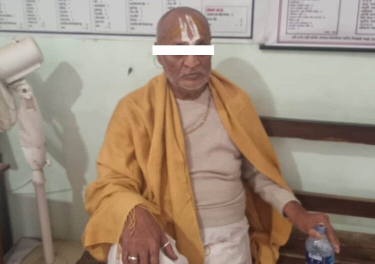मटिहानी गुठीका महन्थ जगन्नाथ दास वैष्णव पक्राउ