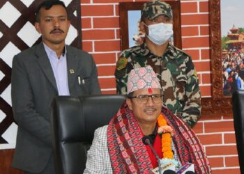 निवर्तमान श्रममन्त्रीको दाबी : सेवा प्रवाहमा पारदर्शिता र सुशासनमा फड्को