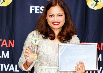 ऋचालाई अष्ट्रेलियामा उत्कृष्ट अभिनेत्रीको अवार्ड