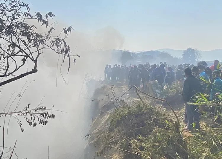 पोखरामा दुर्घटनाग्रस्त विमानबाट ३२ जनाको शव निकालियो