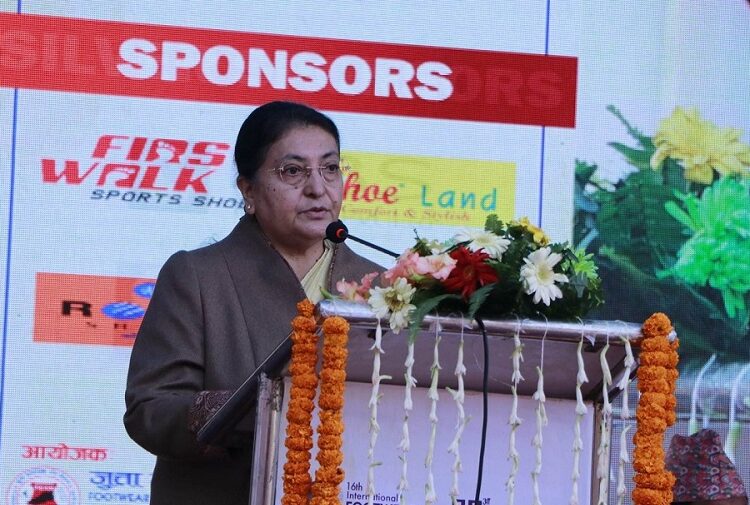 आत्मनिर्भर राष्ट्रिय अर्थतन्त्र निर्माण गर्न स्वदेशी उत्पादनमा वृद्धि गर्न अति आवश्यक  : राष्ट्रपति
