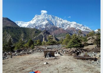 मनाङको हिउँदे कठिनाइ