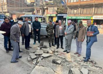“विद्युत् प्राधिकरण, खानेपानी, ढल तथा सडक विभागजस्ता निकाय बिच समन्वय गरेर काम अघि बढछ”