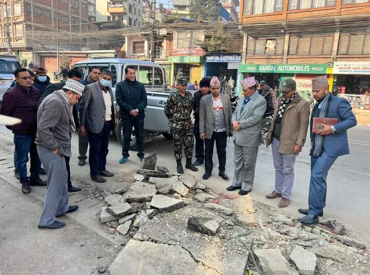 “विद्युत् प्राधिकरण, खानेपानी, ढल तथा सडक विभागजस्ता निकाय बिच समन्वय गरेर काम अघि बढछ”