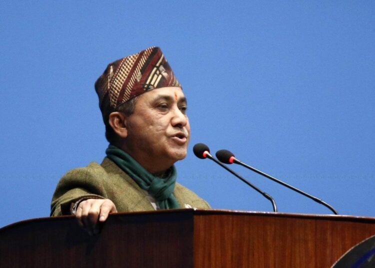 प्रधानमन्त्री दाहाललाई पिँजडामा राख्न प्रयास : सांसद विश्वप्रकाश शर्मा