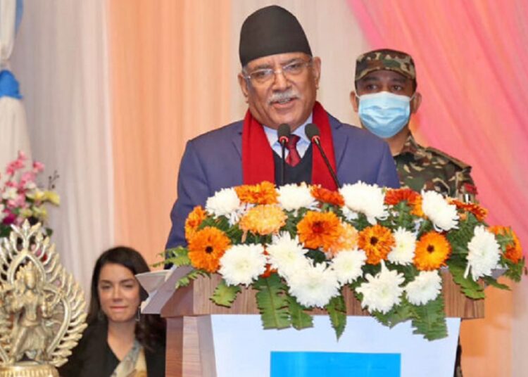 सरकारका कामहरू देशको हितमा हुने : प्रधानमन्त्री प्रचण्ड