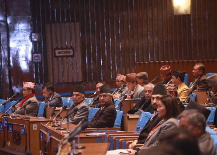 प्रतिनिधिसभा नियमावली मस्यौदा समिति गठन