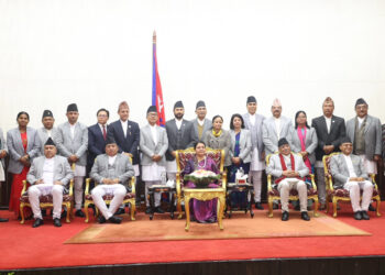 प्रचण्डको सरकारमा चार जना उपप्रधानमन्त्री, १५ जना मन्त्री र ३ जना राज्यमन्त्री