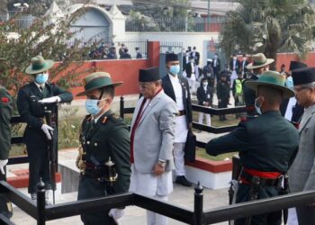 PM Prachanda offers tribute to martyrs