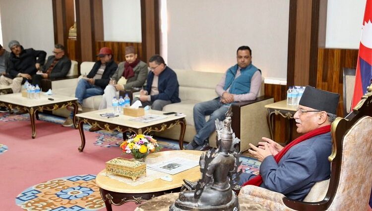 जनताले दबाब नदिने हो भने कुनै आयोजनाको उद्घाटन गर्न जान्न : प्रधानमन्त्री प्रचण्ड
