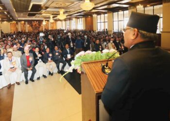नेपालीहरूको हितलाई केन्द्रमा राखेर काम गर्ने : प्रम प्रचण्ड