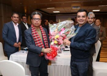 बैंकर्स संघको अध्यक्षमा एनएमबि बैंकका प्रमुख कार्यकारी अधिकृत सुनिल केसी चयन