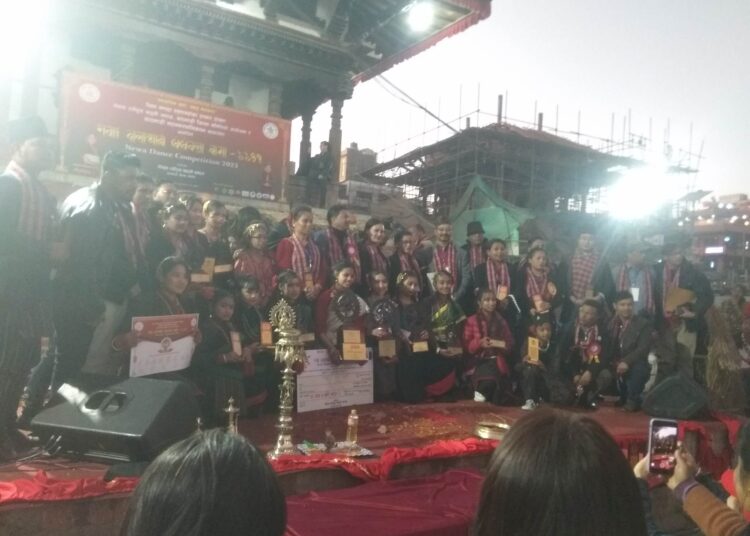 नेवाः नृत्य प्रतियोगिता भव्य रूपमा सम्पन्न