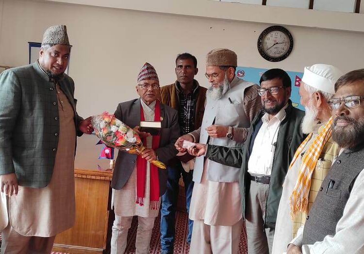 उपाध्यक्ष मशहुदले गराए मुख्यमंत्रीलाई मदरसा व्यवस्थापनबारे ध्यानाकर्षण