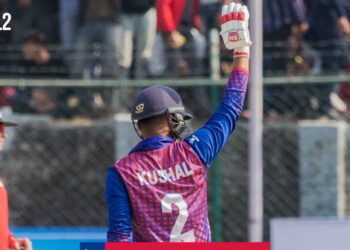 आइसीसी विश्वकपमा कुशल मल्लले अर्धशतक प्रहार