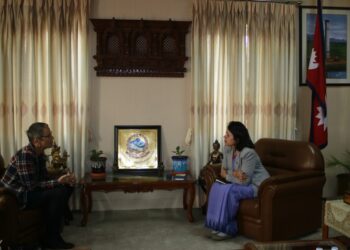 Swiss Ambassador calls on Foreign Minister Paudyal
