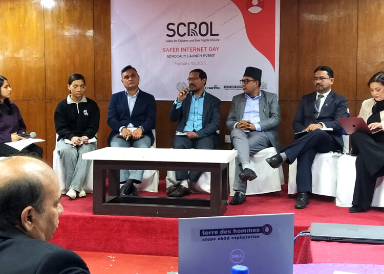 बालबालिका डिजिटल हिंसामा परिरहेकोले सुरक्षामा ख्याल राख्नुपर्ने