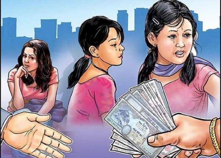 दुबई पुगेकी किशोरी कुवेतमा बिक्री