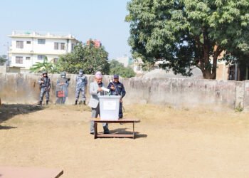 लुम्बिनी प्रदेशमा राष्ट्रियसभा उपनिर्वाचनको मतदान जारी