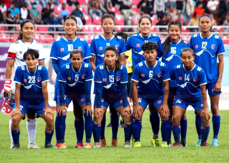 पेरिस ओलम्पिक छनोटका लागि महिला फुटबलको टाेली घोषणा