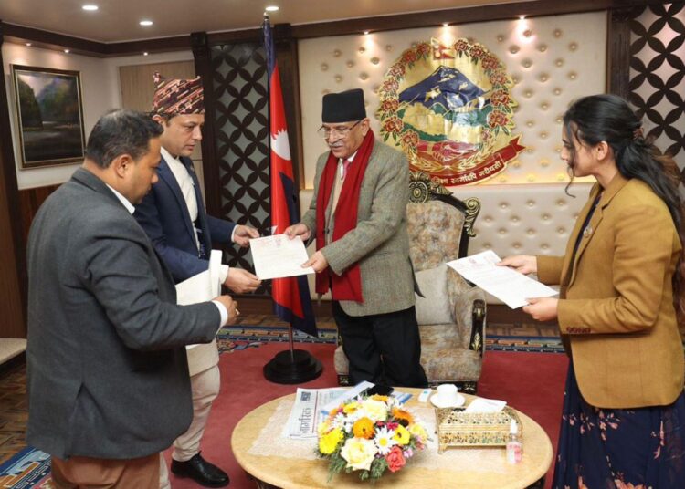 रास्वपार्टीका निवर्तमान तीन मन्त्रीले गर्न लागिएको पत्रकार सम्मेलन रोकियाे