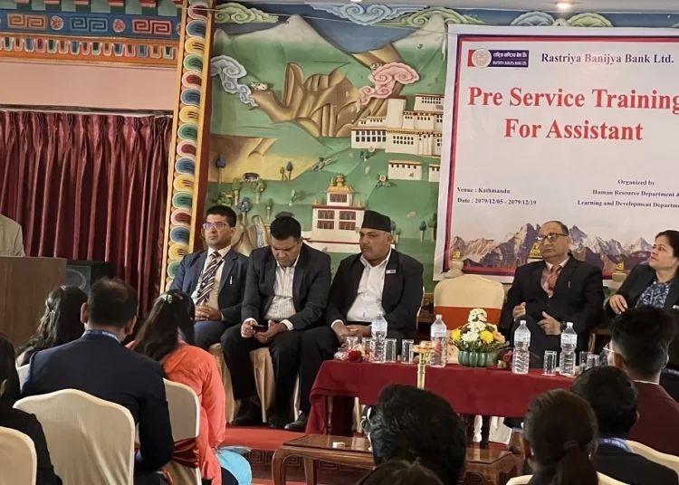 चौध दिने पूर्व सेवाकालीन तालिम सञ्चालन