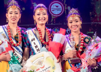 १७ जना प्रतिस्पर्धीलाई पछि पार्दै ‘मिस लिम्बू’को उपाधि भिनुमाले जितिन्
