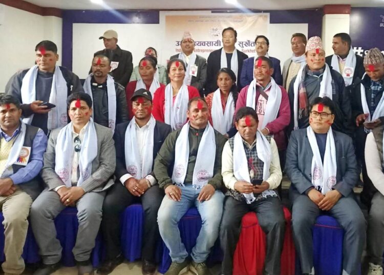 उद्योग व्यवसायी सङ्घ सुर्खेतको अध्यक्षमा शाही
