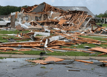 अमेरिकाको मिसिसिपी राज्यमा आँधीका कारण कम्तीमा २३ जनाको मृत्यु