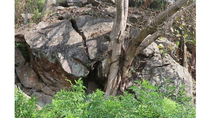 The cave that once bellowed music