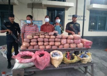 प्रतिबन्धित लागुऔषध भारततर्फ तस्करी भइरहेको पक्राउ