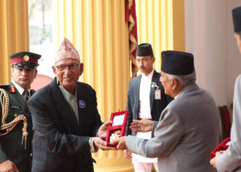 ‘सुप्रबल जनसेवाश्री’ विभूषणबाट एनआईसी एशिया बैंकका संस्थापक अध्यक्ष अग्रवाल सम्मानित