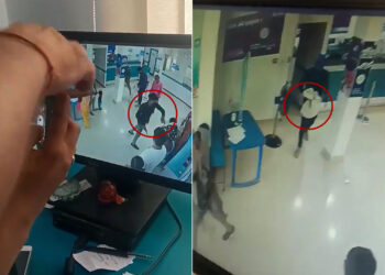 पेस्तोल देखाएर दिनदहाडै बैंक लुटियो