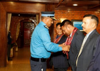 वरिष्ठ प्रहरी अधिकृत सहितको पाँच सदस्यीय टोली अमेरिका प्रस्थान