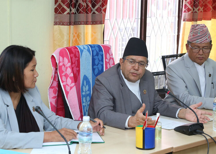 प्रतिनिधिसभामा प्रतिनिधित्व गर्ने दलहरुलाई आग्रह