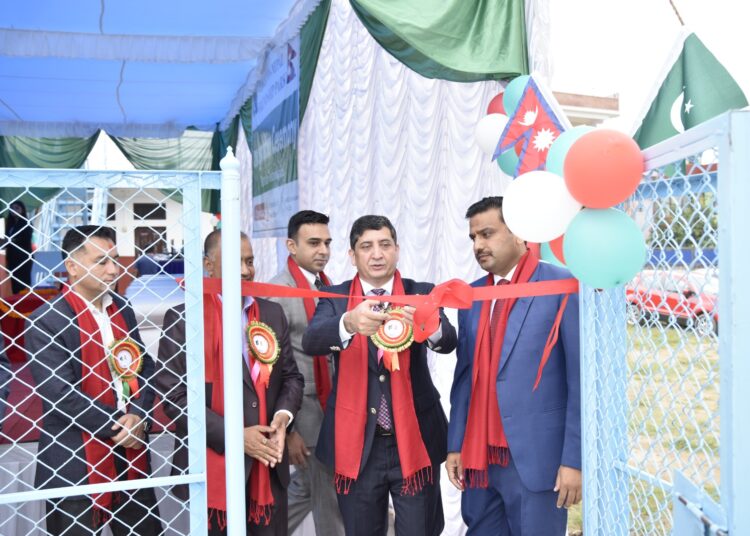Pakistan organized inauguration ceremony