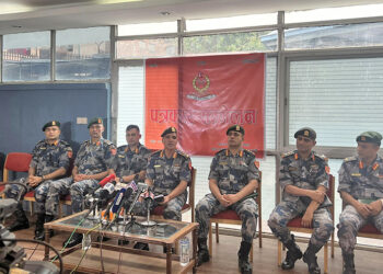 प्रहरी बलका युनिटहरुमा पाहुनाको स्वागतका लागि खादा र फूल खरिद गर्न  निषेध