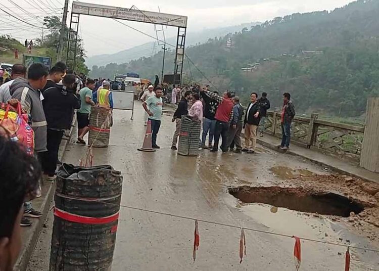 One-way traffic resumes along Prithvi Highway