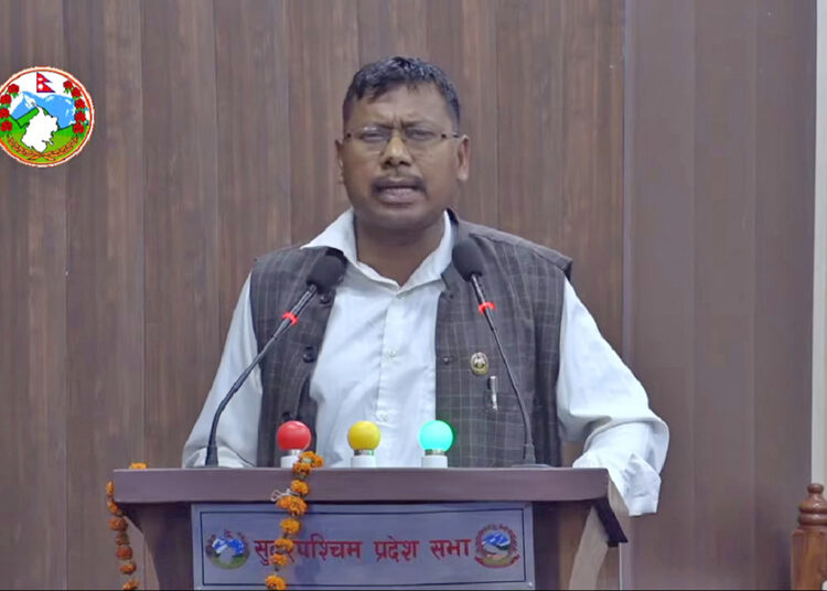 सुदूरपश्चिमको नाम फेरेर खप्तड थरुहट प्रदेश राख्न नागरिक उन्मुक्ति पार्टीको माग