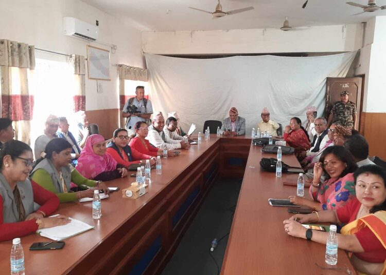 कोशी प्रदेशका मुख्यमन्त्री कार्कीले विश्वासको मत लिँदै