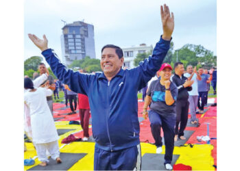 Yoga be adopted as integral part of life: DPM Shrestha