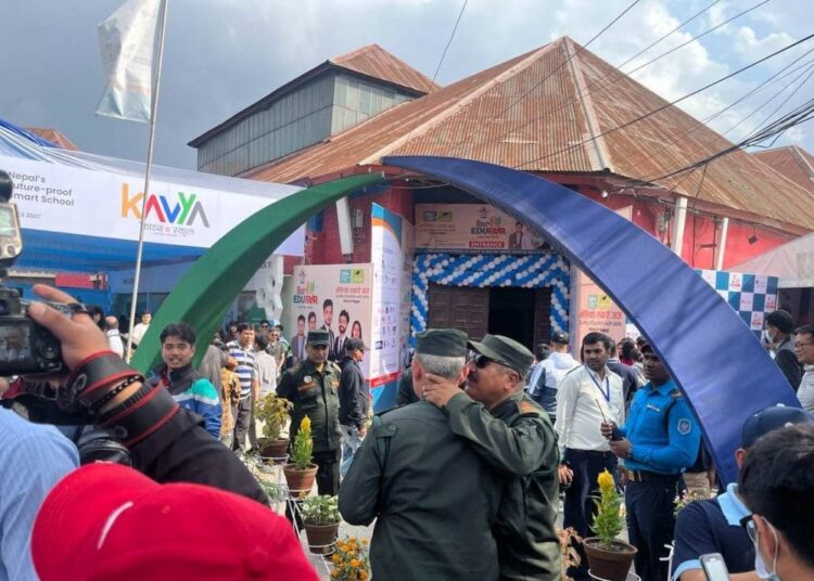 तीनदिने हिसान एडु फेयर राेकिए