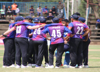 ओमानले नेपाललाई दियो जितका लागि २६८ रनको लक्ष्य