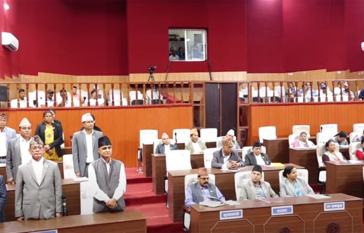 प्रदेशसभाको अर्को बैठक आगामी असार १७ गते